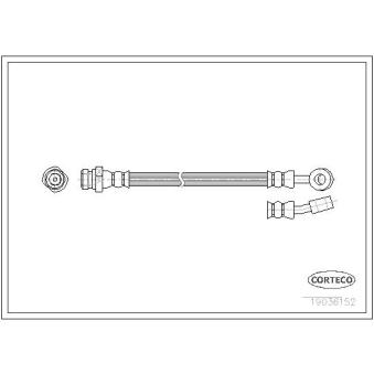 Flexible de frein CORTECO OEM 587371H300