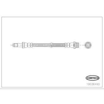 Flexible de frein CORTECO OEM 1460255