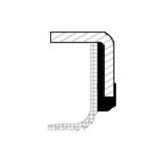 Bague d'étanchéité, vilebrequin CORTECO OEM 1614762