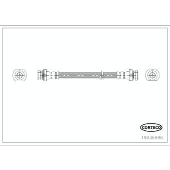 Flexible de frein CORTECO OEM 46210JD600
