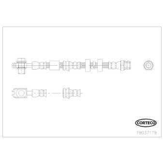 Flexible de frein CORTECO OEM 6R0611701J