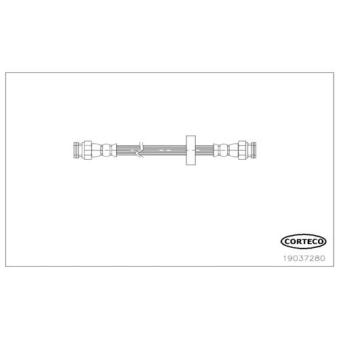 Flexible de frein CORTECO OEM 95510396