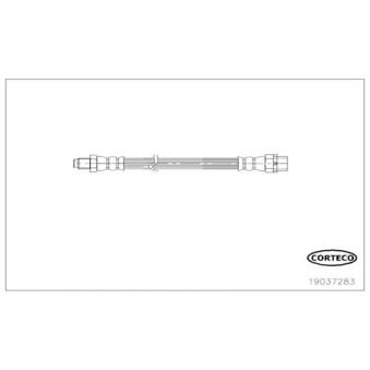 Flexible de frein CORTECO 19037283 pour CHRYSLER PT CRUISER Cooper D ALL4 - 112cv