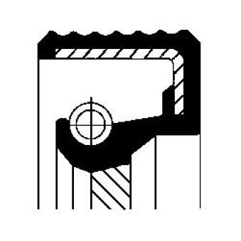 Bague d'étanchéité, vilebrequin CORTECO [20019853B]