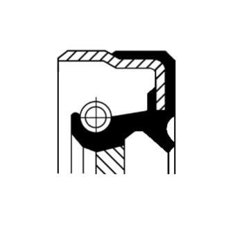 Bague d'étanchéité, vilebrequin CORTECO OEM 90352109 Bague d'étanchéité, vilebrequin CORTECO OEM 90352109