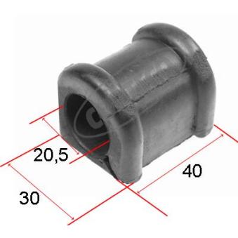 Suspension, stabilisateur CORTECO 21652521 pour RENAULT SUPER 5 1.0 - 41cv