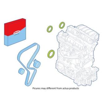Kit de bagues d'étanchéité, moteur CORTECO 289144 pour RENAULT SCENIC 2.3 Turbo - 171cv