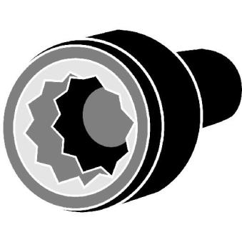 Jeu de boulons de culasse de cylindre CORTECO 49135061