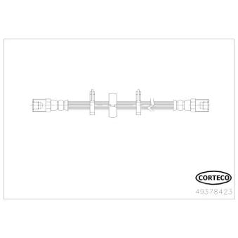 Flexible de frein CORTECO OEM 504265500 Flexible de frein CORTECO OEM 504265500