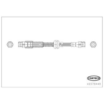Flexible de frein CORTECO [49378448]