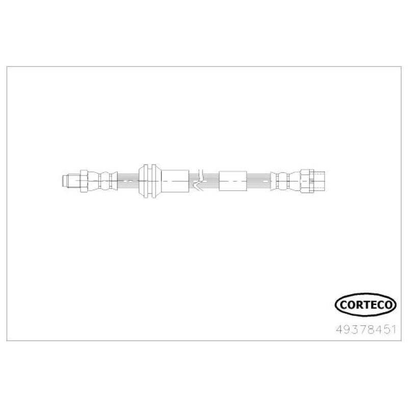Flexible de frein CORTECO 49378451 - Visuel 2