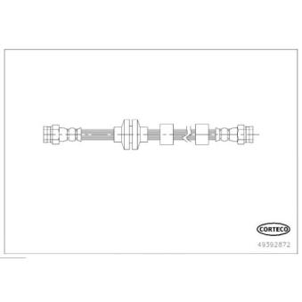 Flexible de frein CORTECO OEM 562509 Flexible de frein CORTECO OEM 562509
