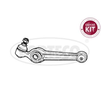 Triangle ou bras de suspension (train avant) CORTECO 49395393
