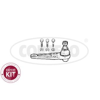 Rotule de suspension avant gauche CORTECO 49395975
