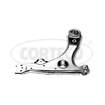 Triangle ou bras de suspension (train avant) CORTECO 49397067