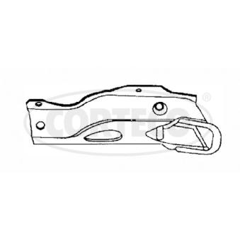 Triangle ou bras de suspension (train avant) CORTECO 49397178