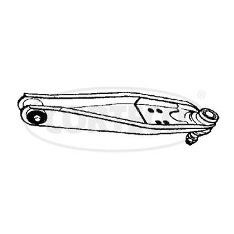 Triangle ou bras de suspension (train avant) CORTECO 49397423