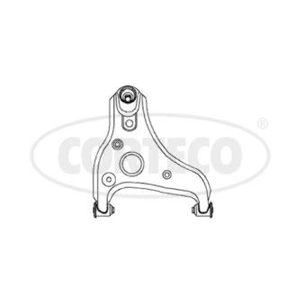 Triangle ou bras de suspension (train avant) CORTECO OEM G03034300F