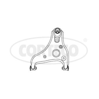 Triangle ou bras de suspension (train avant) CORTECO OEM G03034350F Triangle ou bras de suspension (train avant) CORTECO OEM G03034350F