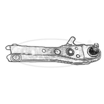 Triangle ou bras de suspension (train avant) CORTECO [49397493]