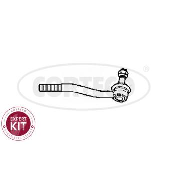 Rotule de barre de connexion avant gauche CORTECO 49401240