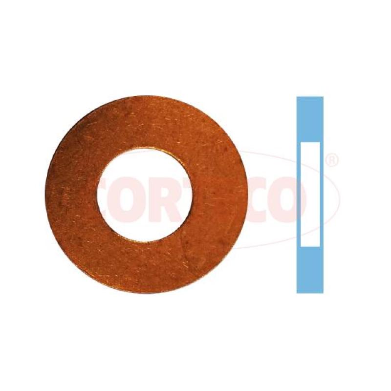 Jeux de bagues d'etanchéité, injecteur CORTECO 49445011 - Visuel 1