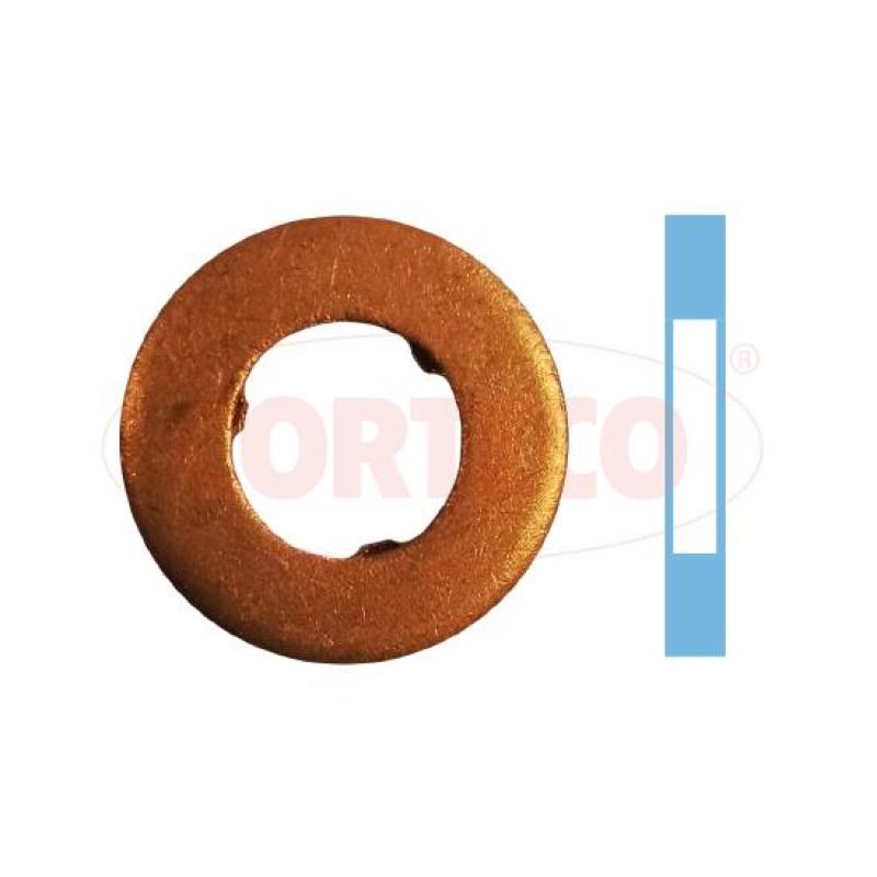 Jeux de bagues d'etanchéité, injecteur CORTECO 49445013 - Visuel 1