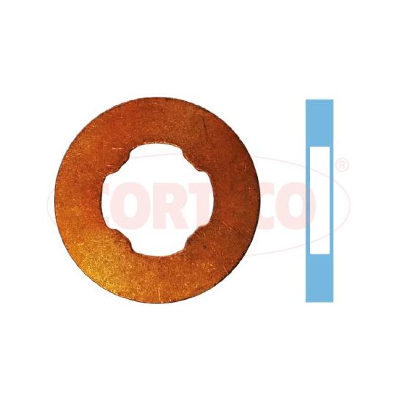 Jeux de bagues d'etanchéité, injecteur CORTECO 49445016 - Visuel 1