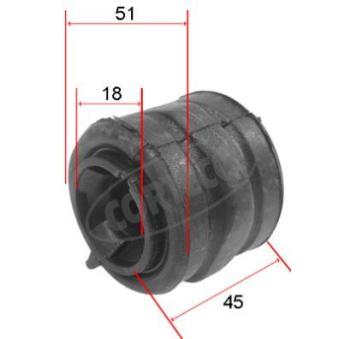 Suspension, stabilisateur CORTECO 80000096 pour CITROEN ZX 1.9 D - 68cv