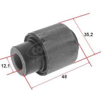 Silent bloc de suspension (train avant) CORTECO [80000110]