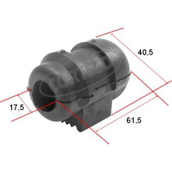 Suspension, stabilisateur CORTECO 80000116 pour DS DS 7 1.8 - 110cv