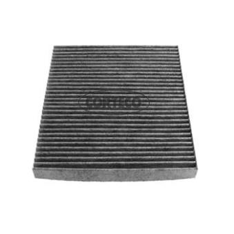 Filtre, air de l'habitacle CORTECO 80000401 pour HYUNDAI TERRACAN 2.9 CRDi - 150ch