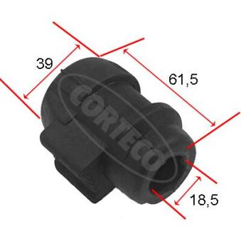 Suspension, stabilisateur CORTECO [80001465]