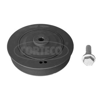 Kit de poulies, vilebrequin CORTECO 80001993 pour MITSUBISHI SPACE 1.9 D - 65cv