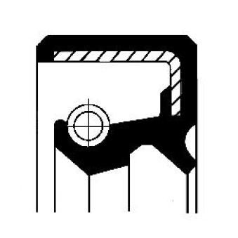 Bague d'étanchéité, vilebrequin CORTECO 82011132 pour SEAT CORDOBA 308 D 2.3 - 79cv