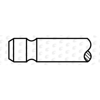 Soupape d'échappement AE V95216