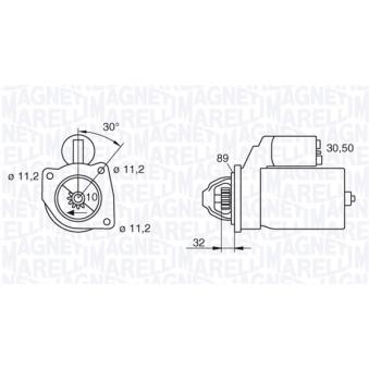 Démarreur MAGNETI MARELLI OEM 2873B056