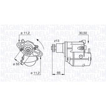 Démarreur MAGNETI MARELLI OEM 2810074260