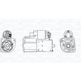 Démarreur MAGNETI MARELLI OEM 001911023