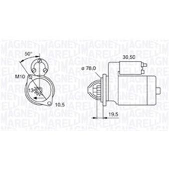 Démarreur MAGNETI MARELLI 063721158010 pour MINI MINI 1.7 CDTI - 110cv