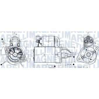 Démarreur MAGNETI MARELLI OEM 361002B202