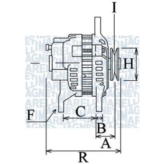 Alternateur MAGNETI MARELLI OEM 219139