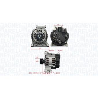 Alternateur MAGNETI MARELLI OEM 266154120280