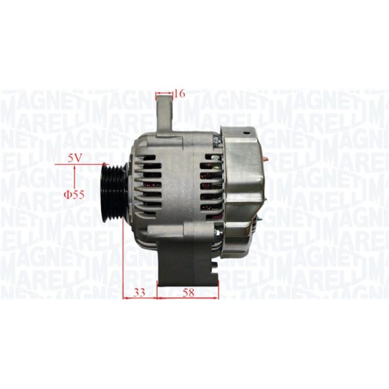 Alternateur MAGNETI MARELLI 063732107010 - Visuel 2