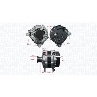 Alternateur MAGNETI MARELLI OEM 03L903024LX