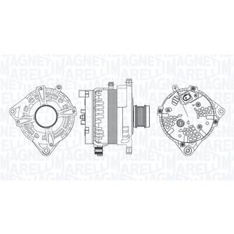 Alternateur MAGNETI MARELLI 063736467010 pour MAZDA RX A 250 - 211cv