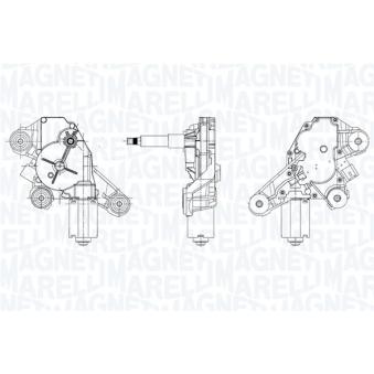 Moteur d'essuie-glace MAGNETI MARELLI 064073400010 pour RENAULT LAGUNA 2.0 GT - 204cv
