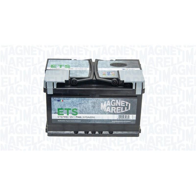 Batterie de démarrage 71ah LB3 MAGNETI MARELLI 069071670006 - Visuel 1