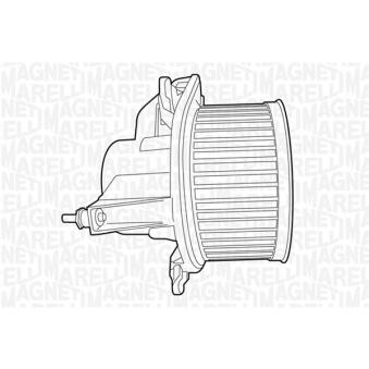 Pulseur d'air habitacle MAGNETI MARELLI 069412526010