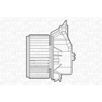 Pulseur d'air habitacle MAGNETI MARELLI OEM 1845133 Pulseur d'air habitacle MAGNETI MARELLI OEM 1845133